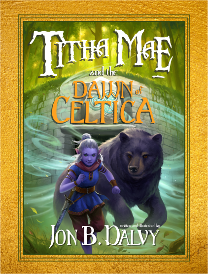 TithaMae-Dawn-of-Celtica-EBOOK-COVER-w-GOLD-Leaf-Border